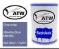 Preview: Chevrolet, Atlantis Blue Metallic, WA106V / GWY: 500ml Lackdose, von ATW Autoteile West.